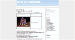 Desktop Screenshot of blog.catalanotti.com